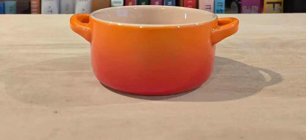Le Creuset Mini Round Cocotte pot no lid Flame 1605